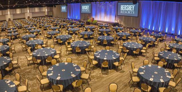 Meeting room at the Hershey Lodge