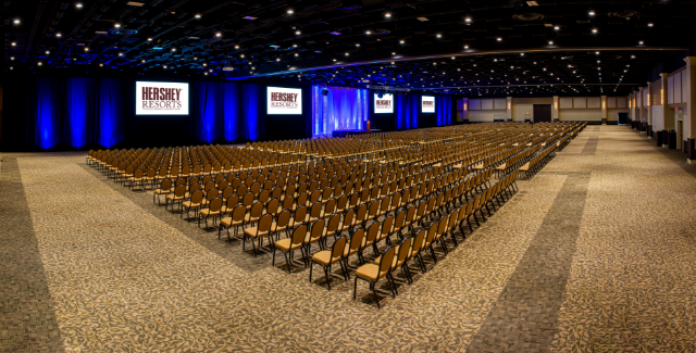 Meeting room at the Hershey Lodge