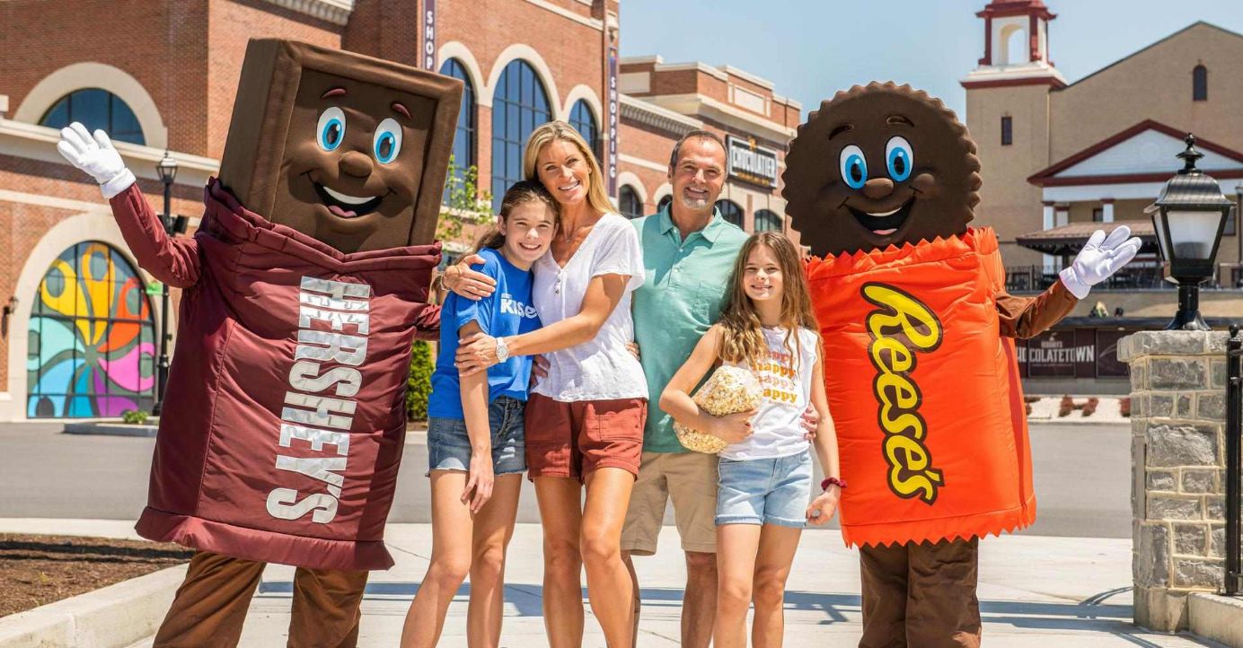 Family at Hersheypark